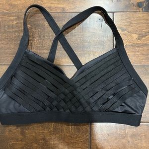 Lorna Jane sports bra small in black
